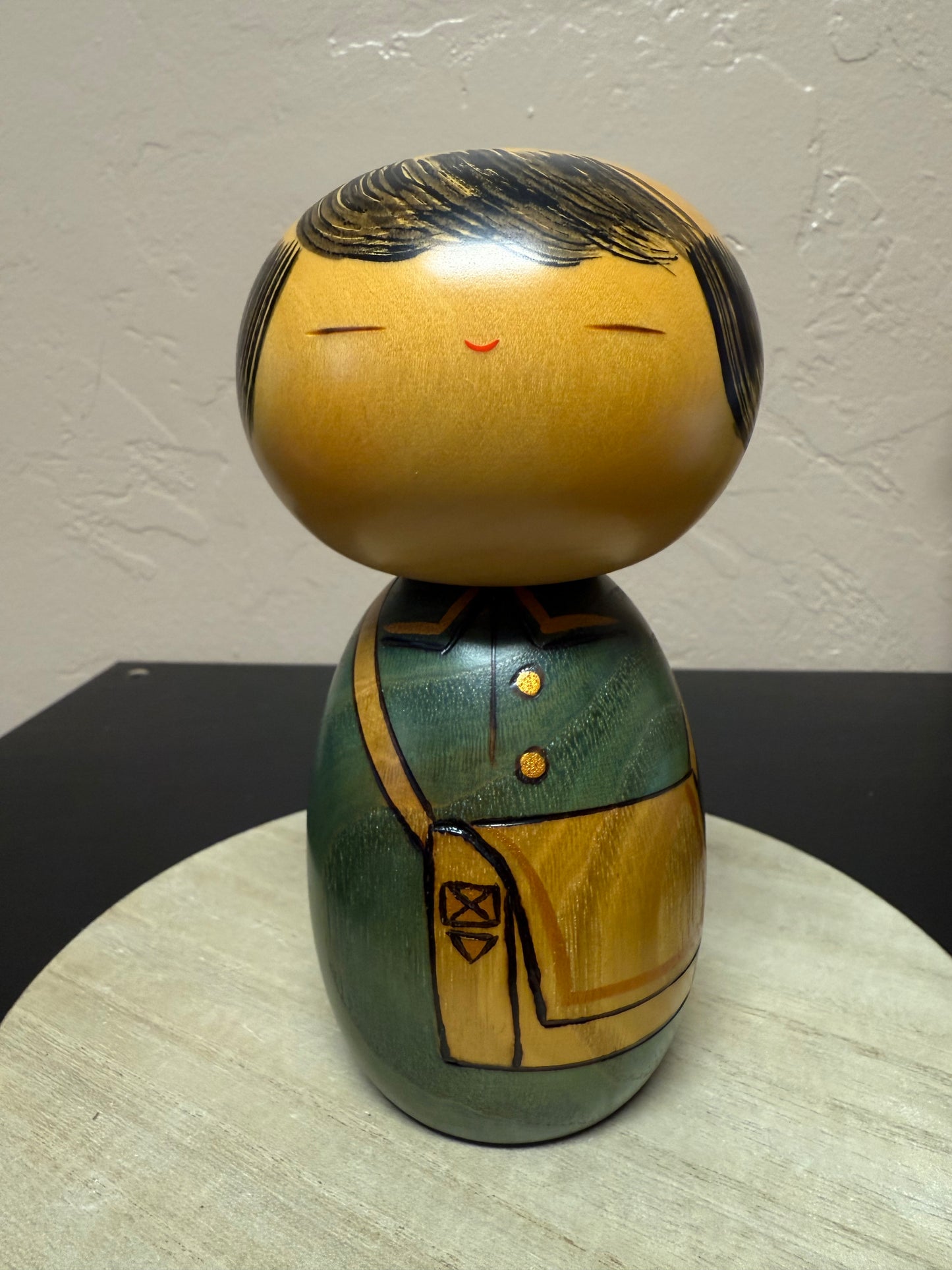 Boy with messenger bag