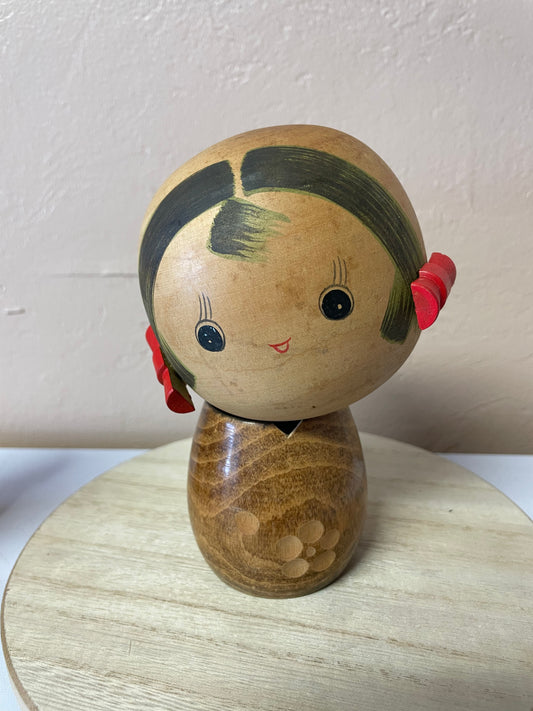 Big head w red bows 1088